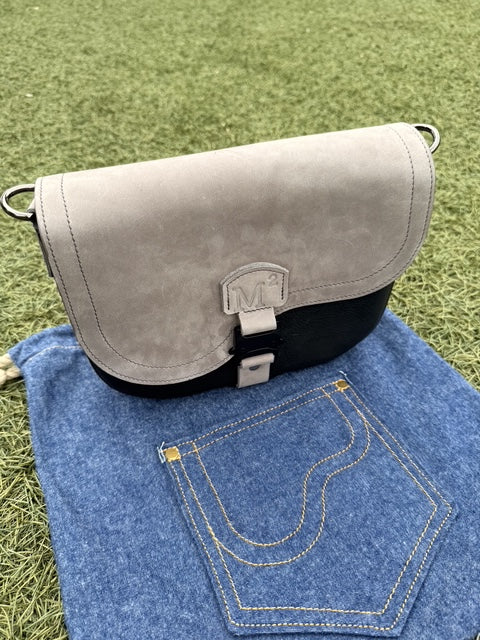 Milele Mavazi Saddle Bag (Leather & Suede)